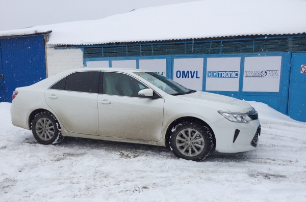 Toyota Camry (Тойота Камри)  гбо пропан 4-го поколения LOVATO (Италия)  баллон 54 литра.