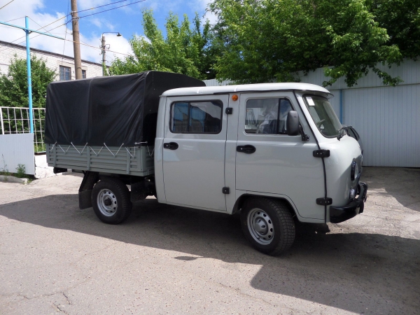 UAZ 390945 (УАЗ-390945)  гбо 4-го поколения «LANDIRENZO» (Италия) CNG (метан) металлические баллоны (тип-1) объемом по 50 литров каждый.